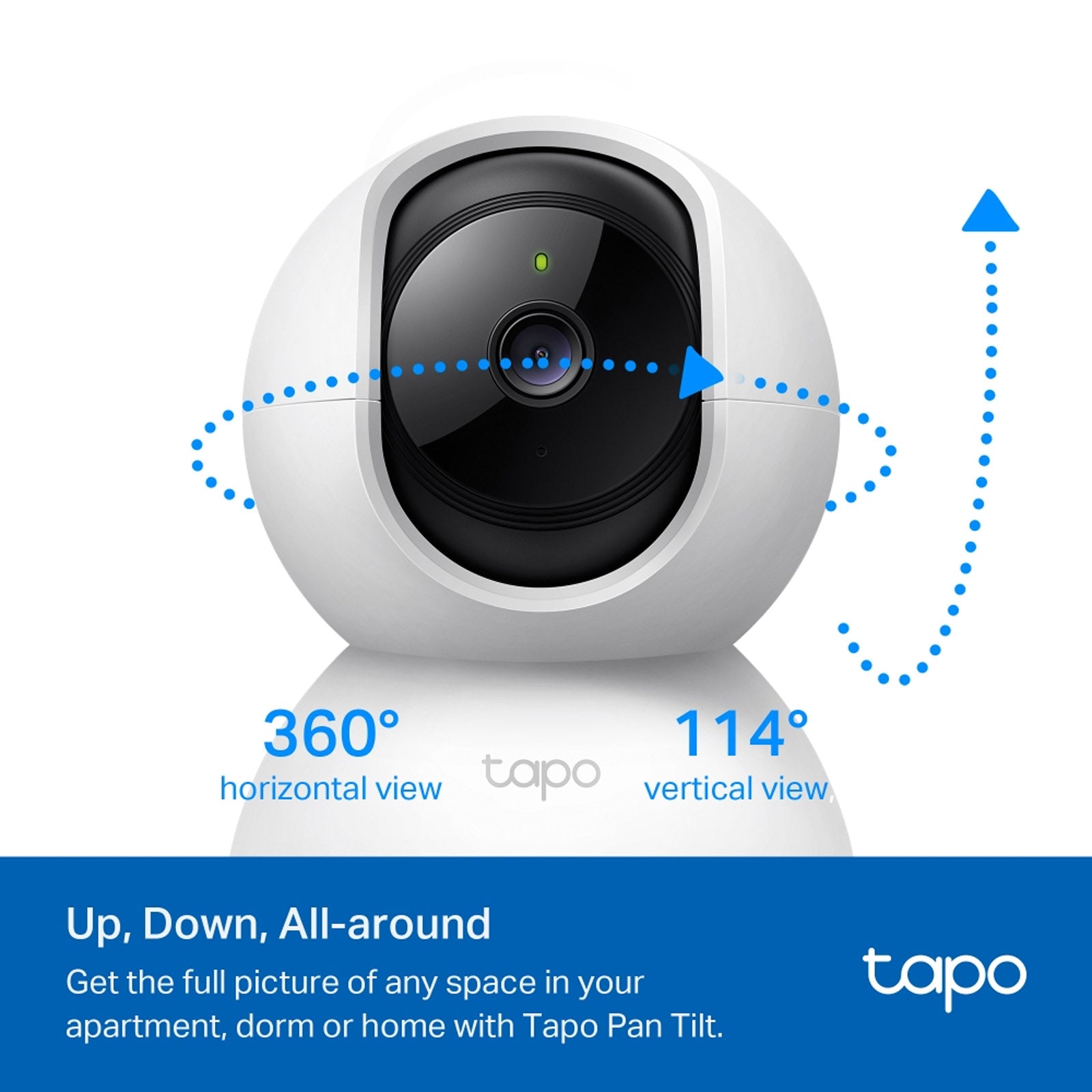 TPLINK TAPO C200C PAN/TILT HOME SECURITY WI-FI CAMERA