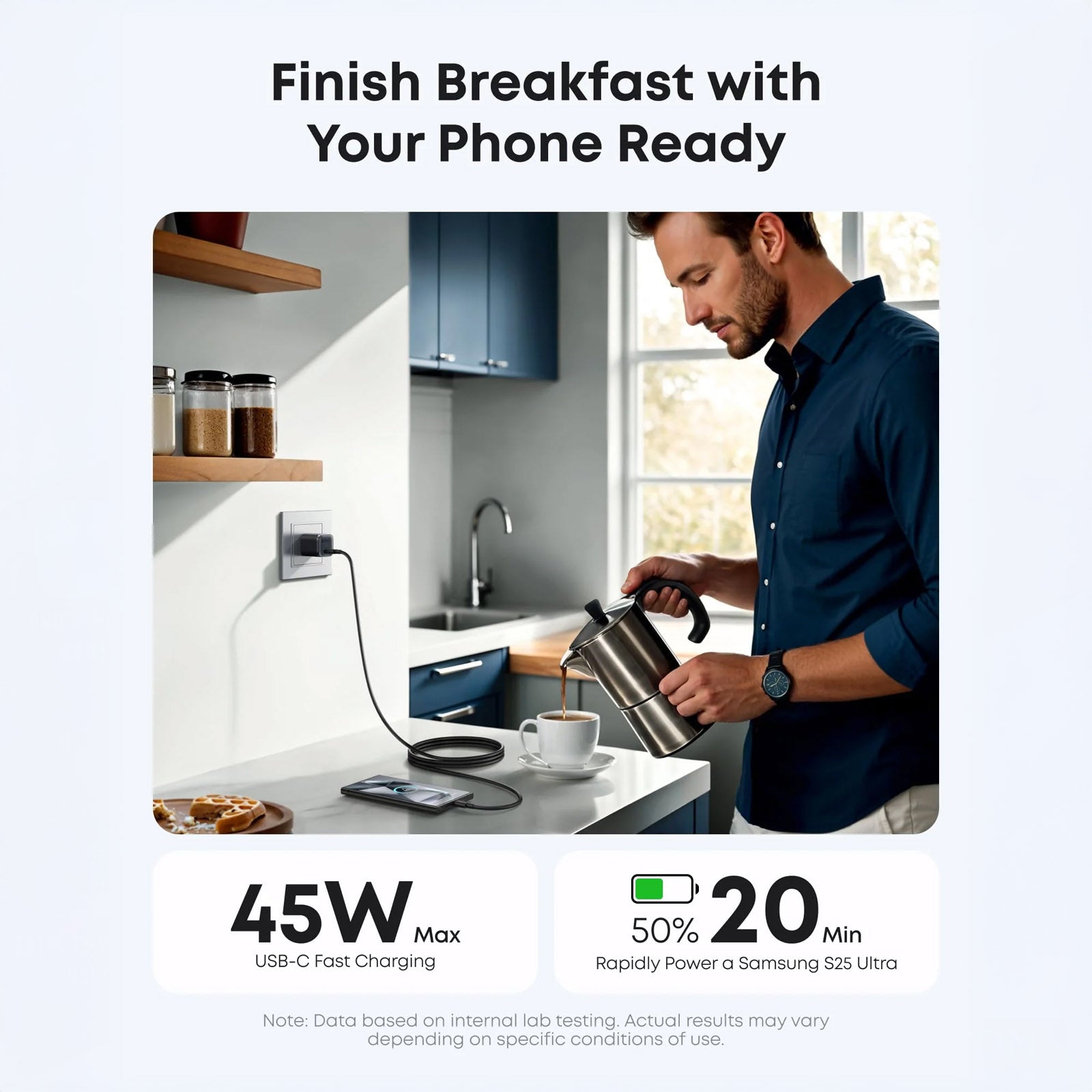 ANKER A2692J11 BLACK FOLDABLE CHARGER 45W 1C