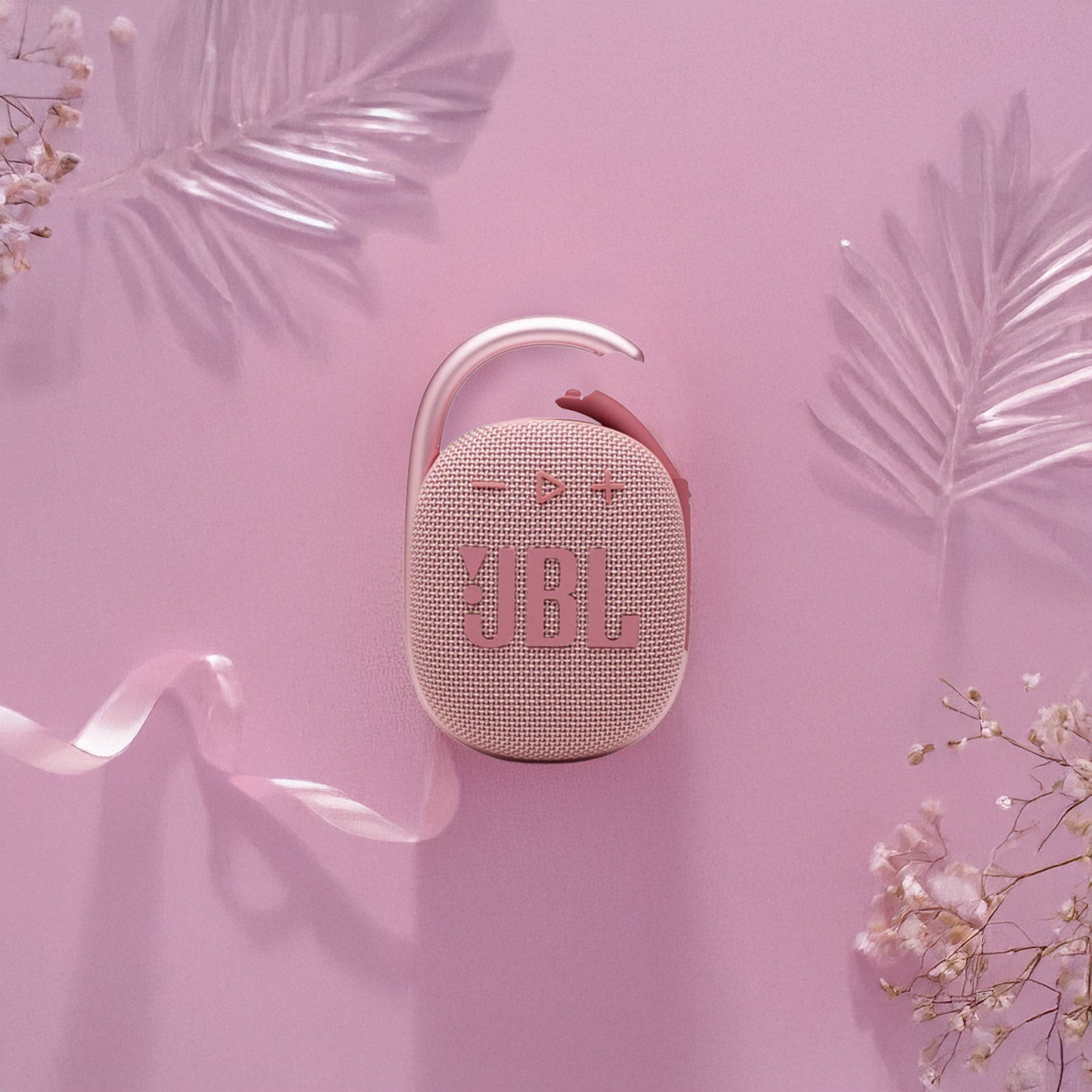 JBL CLIP 4 PINK BT SPEAKER ULTRA-PORTABLE