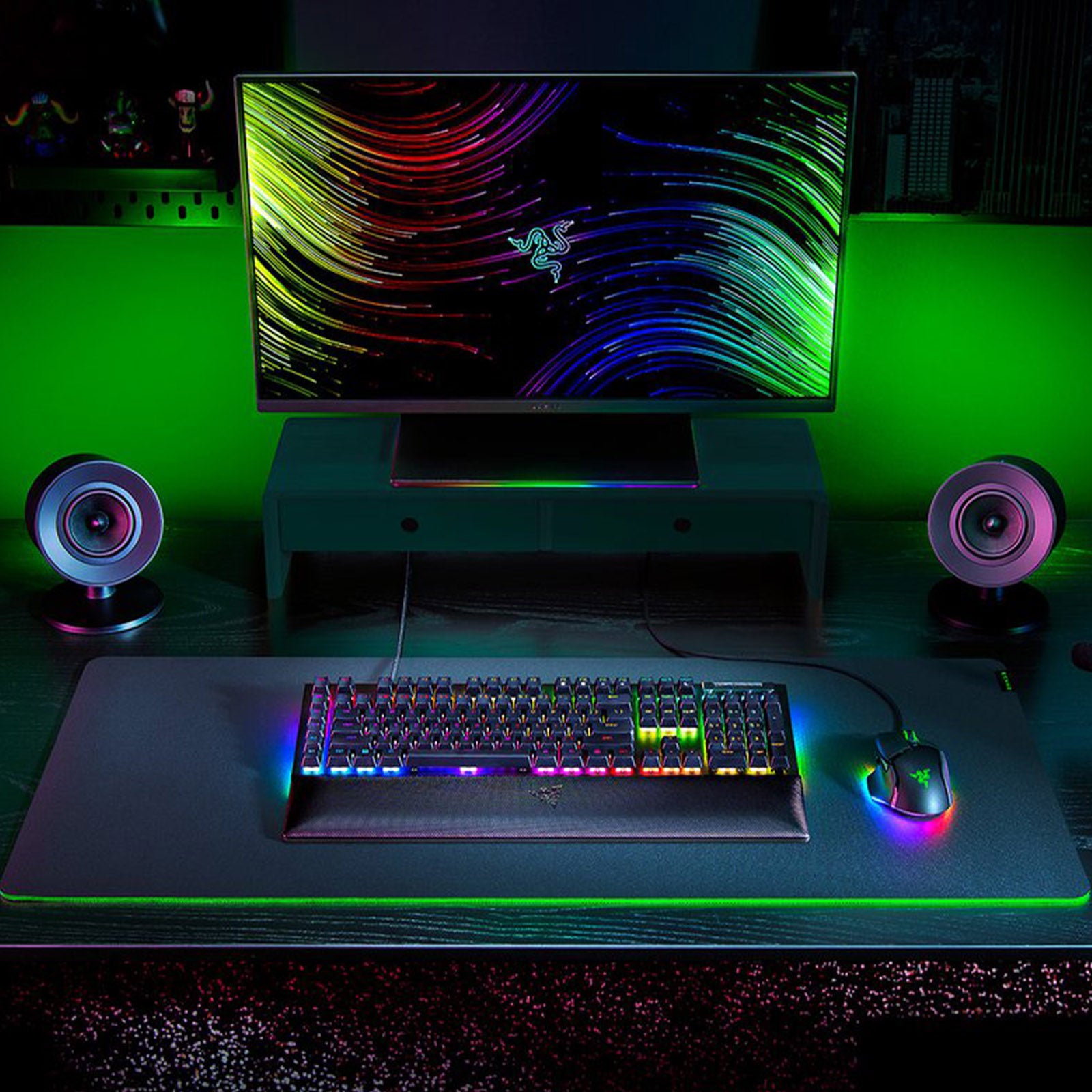 RAZER BLACK WIDOW V4 X NEW MECHANICAL GAMING KEYBOARD (YELLOW SWITCH)