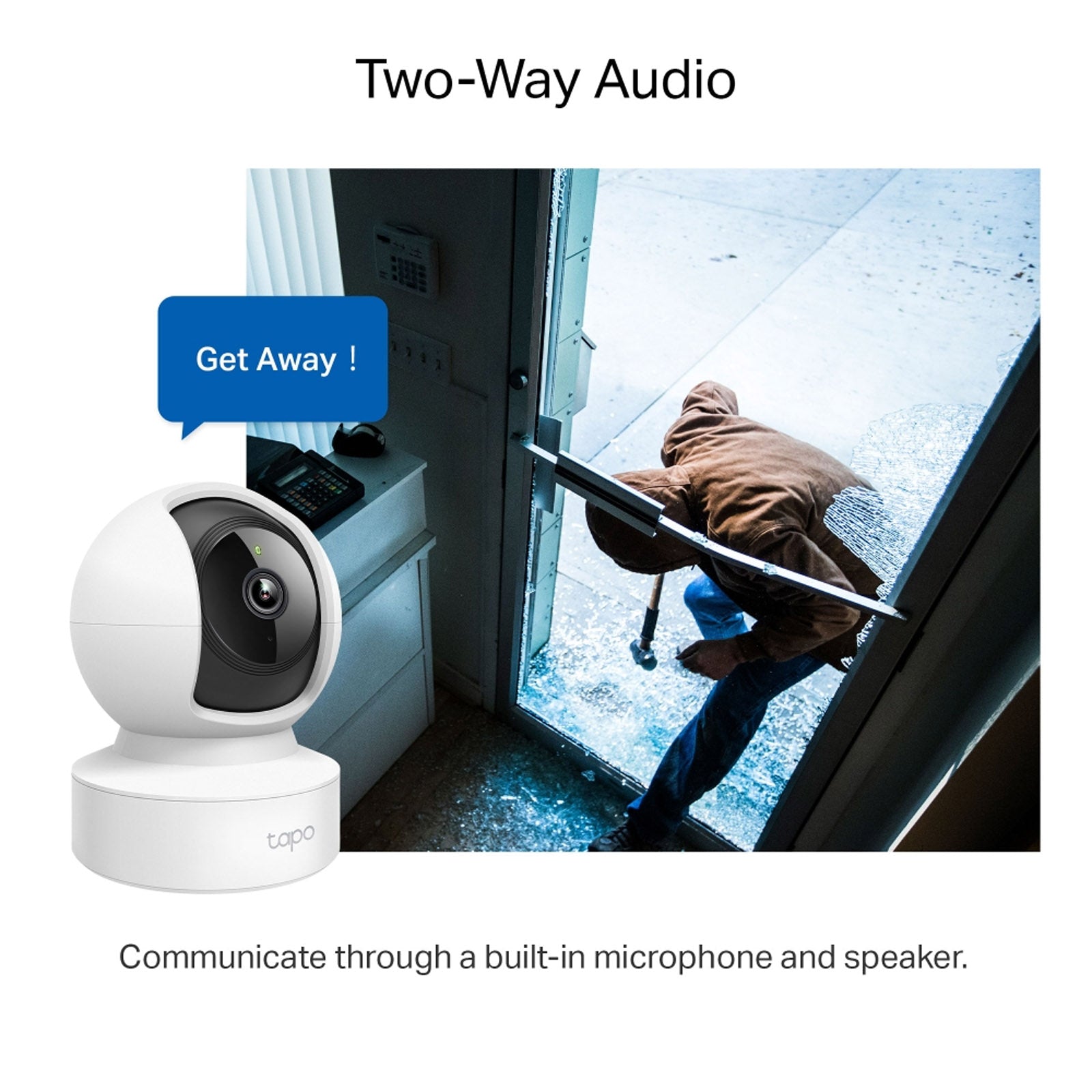 TPLINK TAPO C212 PAN/TILT HOME SECURITY WI-FI CAMERA