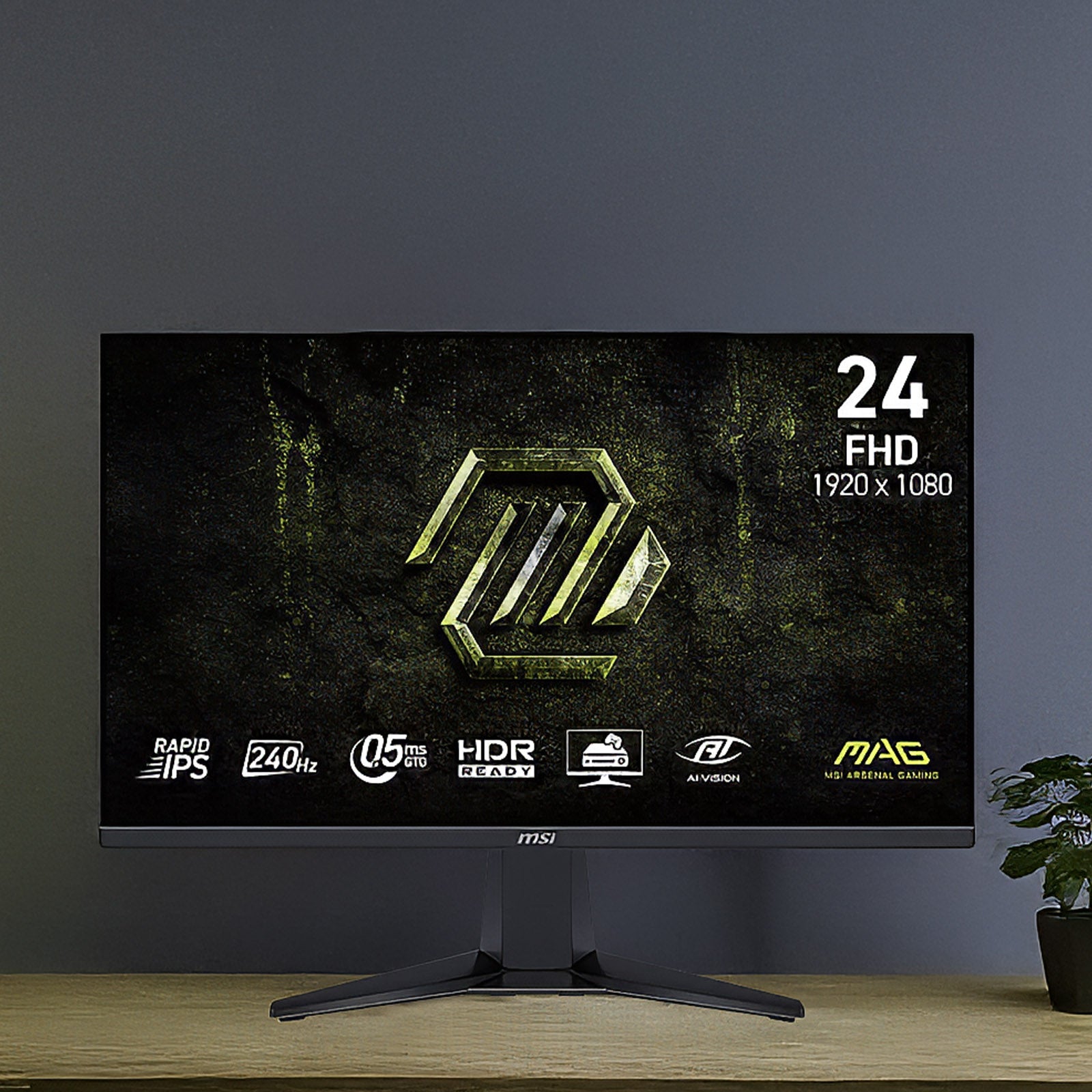 MSI MAG 245F X24 23.8" FHD RAPID IPS 240HZ 0.5MS GAMING MONITOR