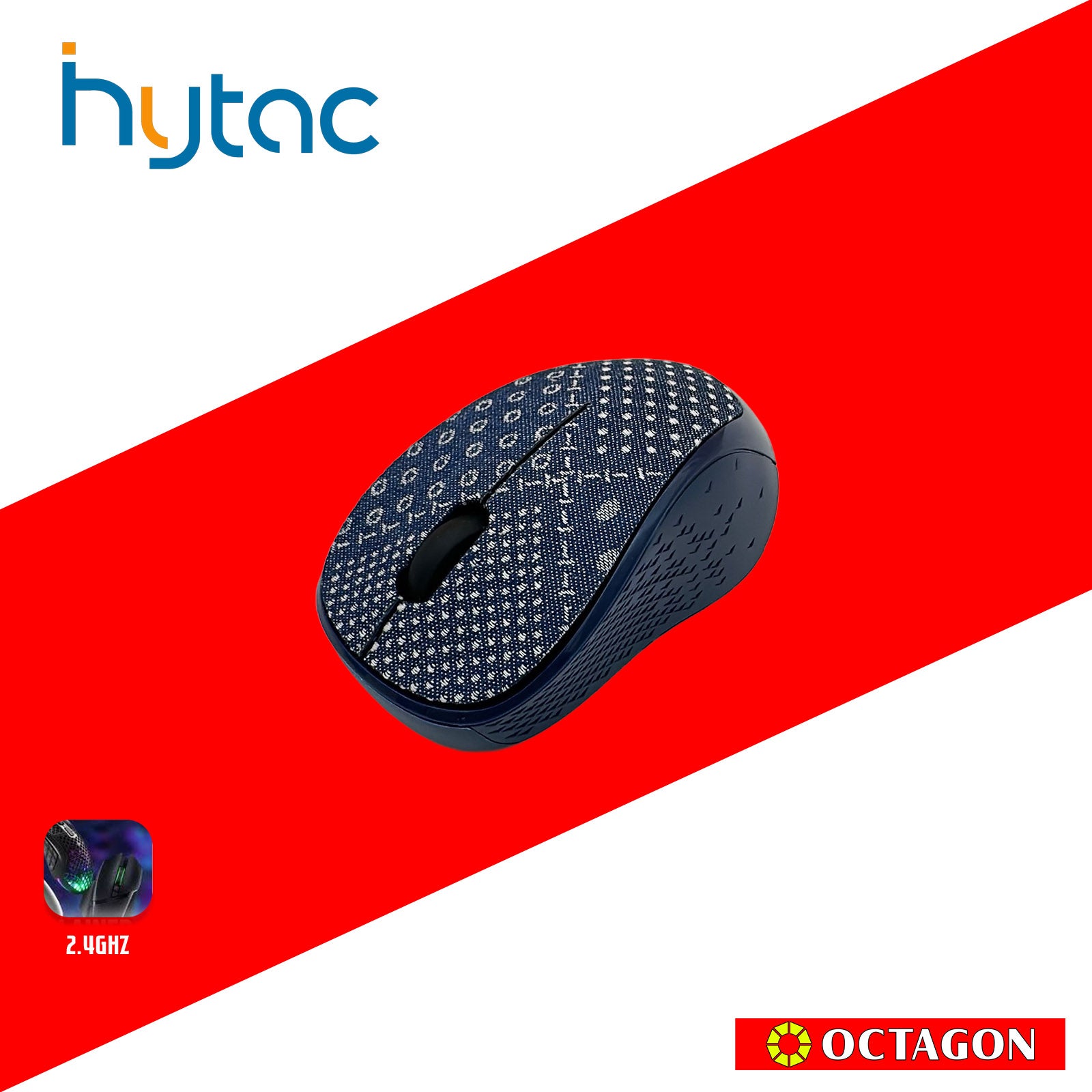 HYTAC HGS866J (J1) 1200DPI 2.4G WIRELESS SILENT MOUSE