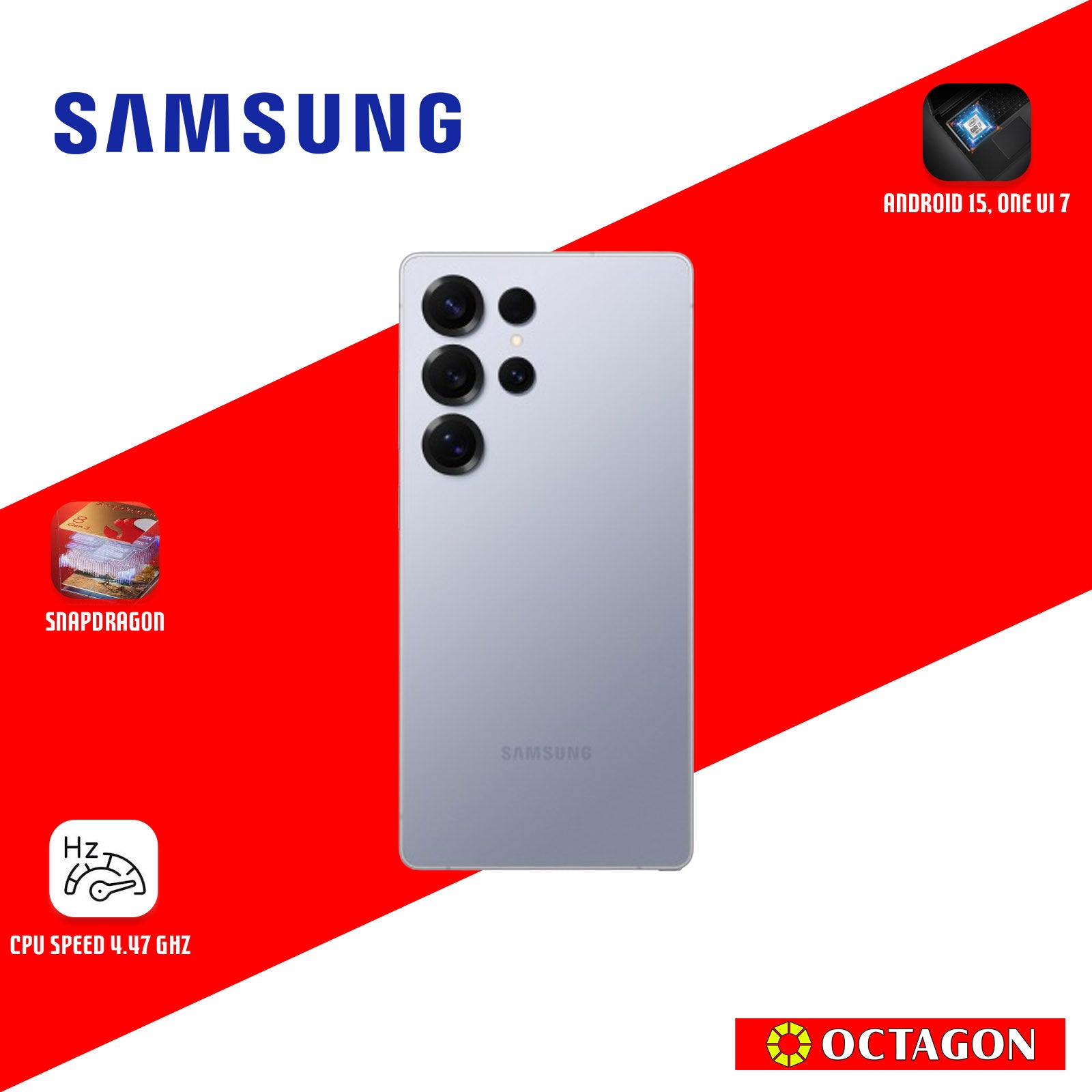 SAMSUNG GALAXY S25 ULTRA 12GB 256GB T.SILVERBLUE