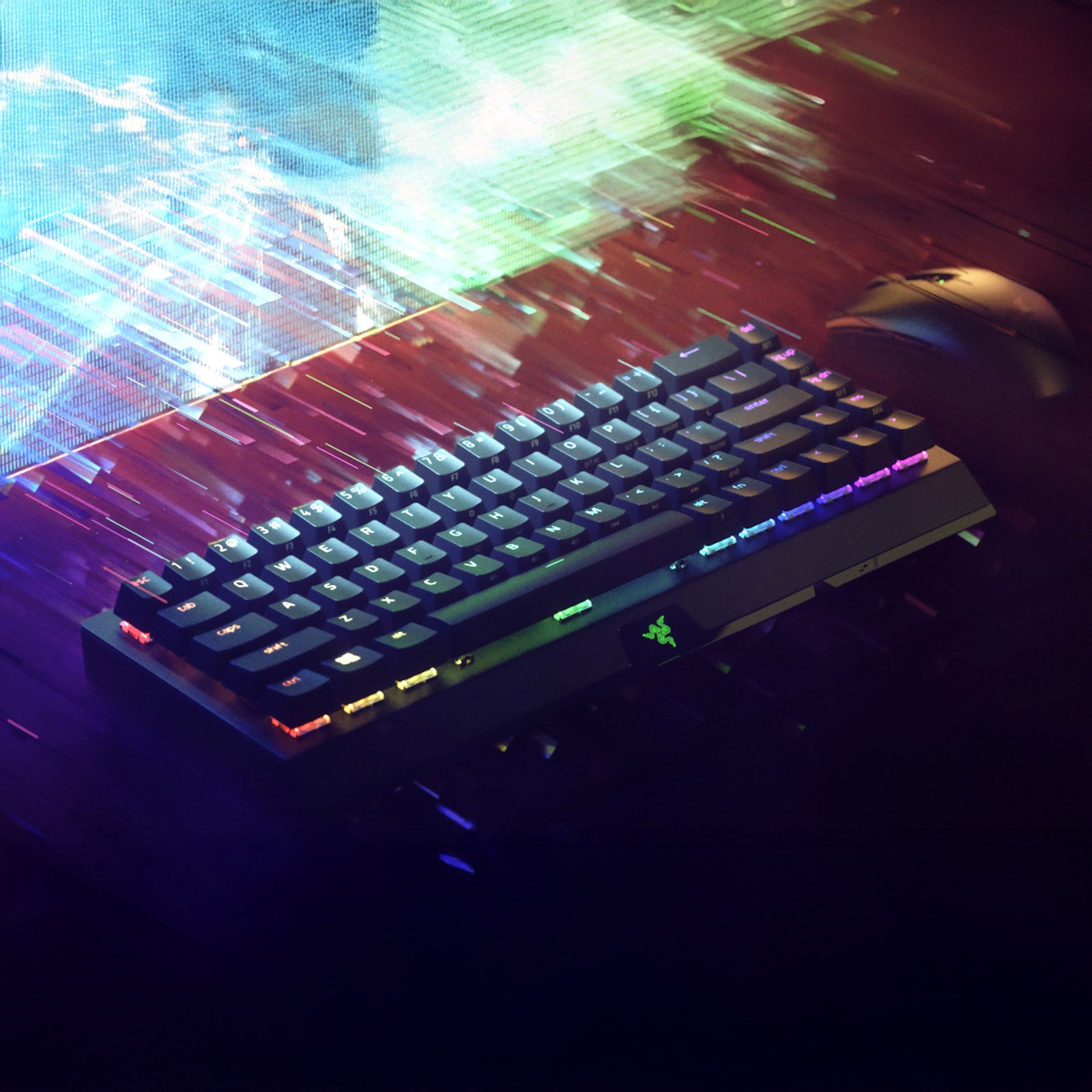 RAZER BLACK WIDOW V3 MINI YELLOW SWITCH KEYBOARD