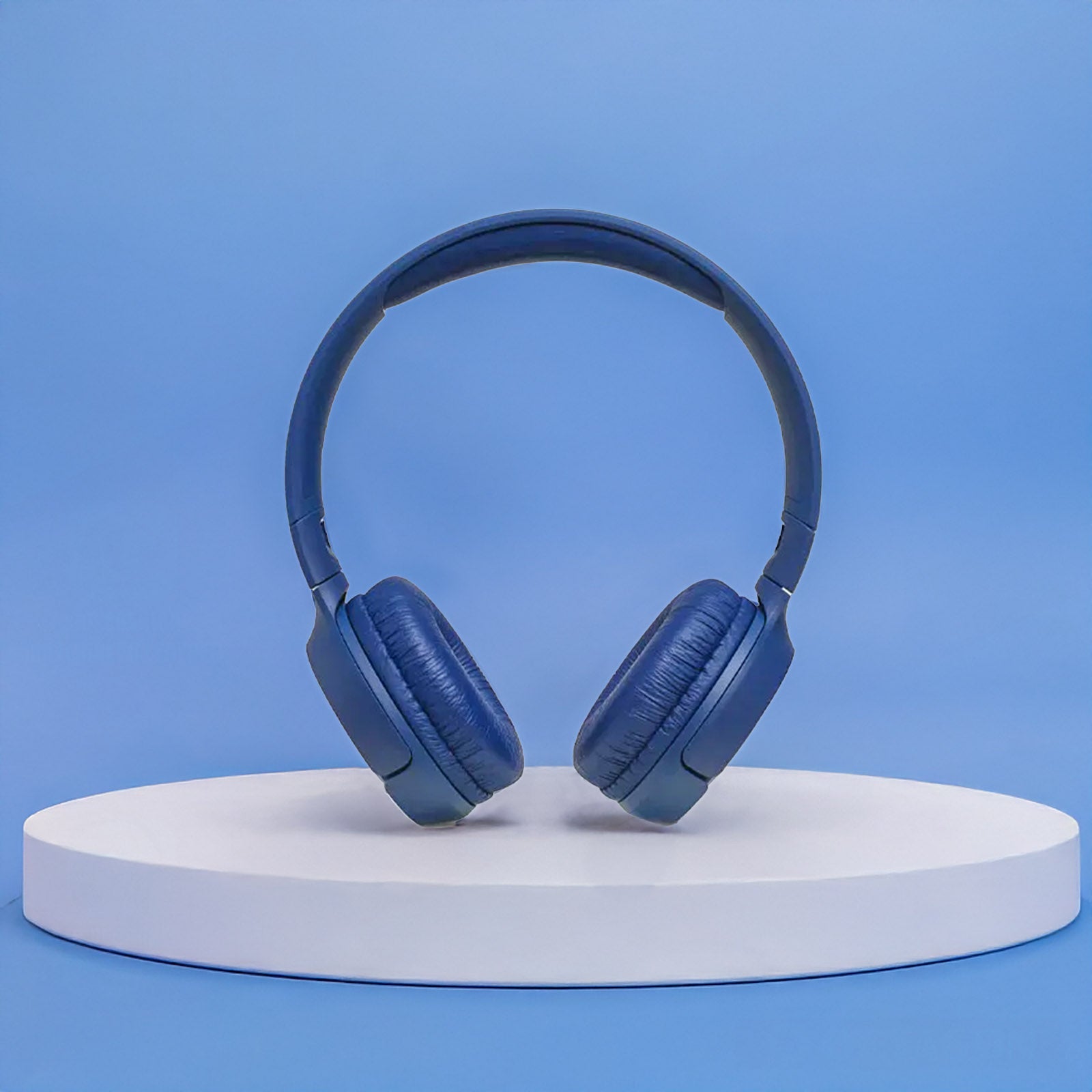 JBL T500 BLUE WIRE ON EAR HEAD PHONE