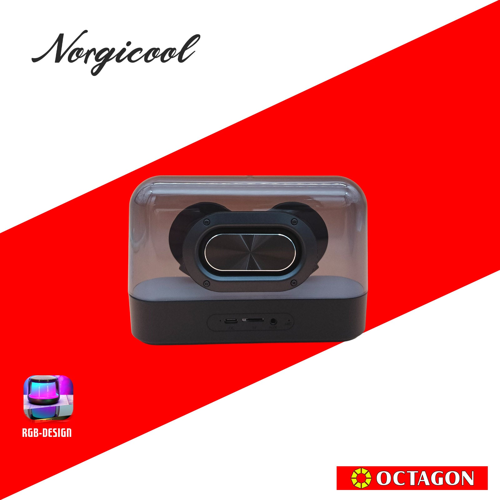 NORGICOOL NK9 PORTABLE BLUETOOTH SPEAKER 16W / FM