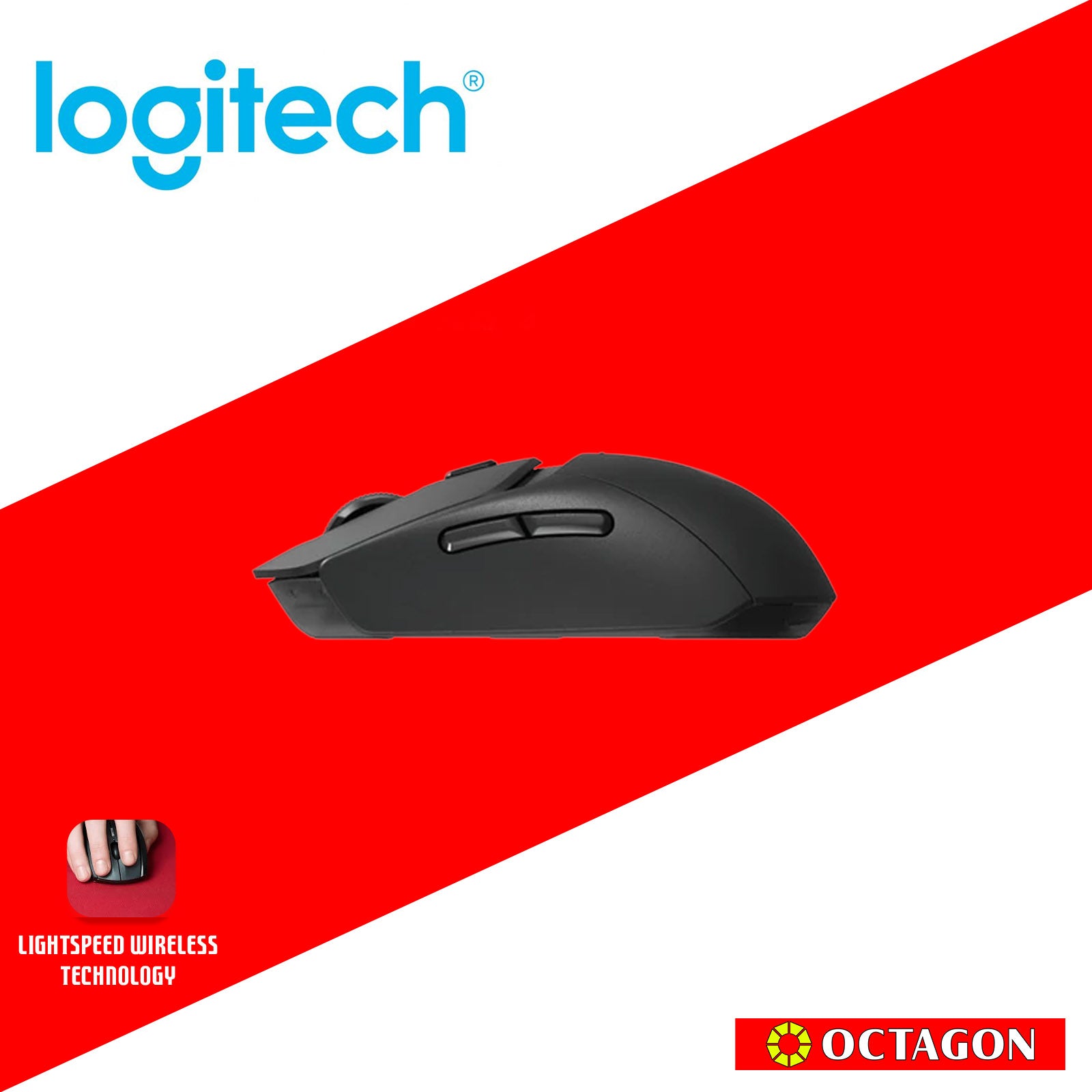 LOGITECH G309 BLACK LIGHTSPEED WIRELESS GAMING MOUSE