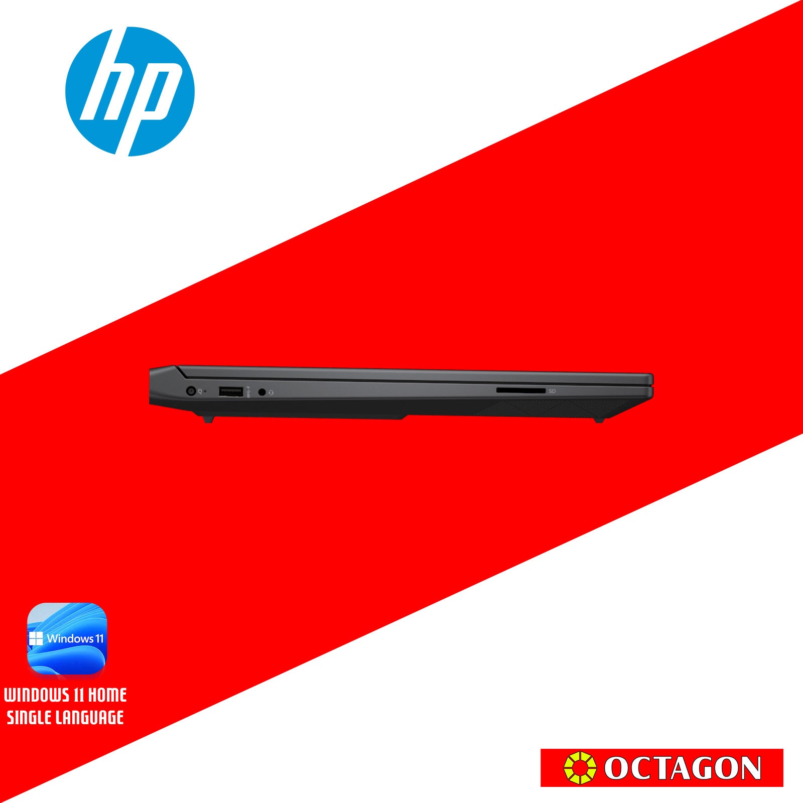 HP VICTUS 15-FB3722AX/ RYZEN 5 8645HS/ 16GB DDR5 5600/ 512GB SSD/ 15.6 FHD IPS 144HZ/ WIN 11/ RTX2050 4GB/ OFFICE H&S 2024 + M365/ SILVER