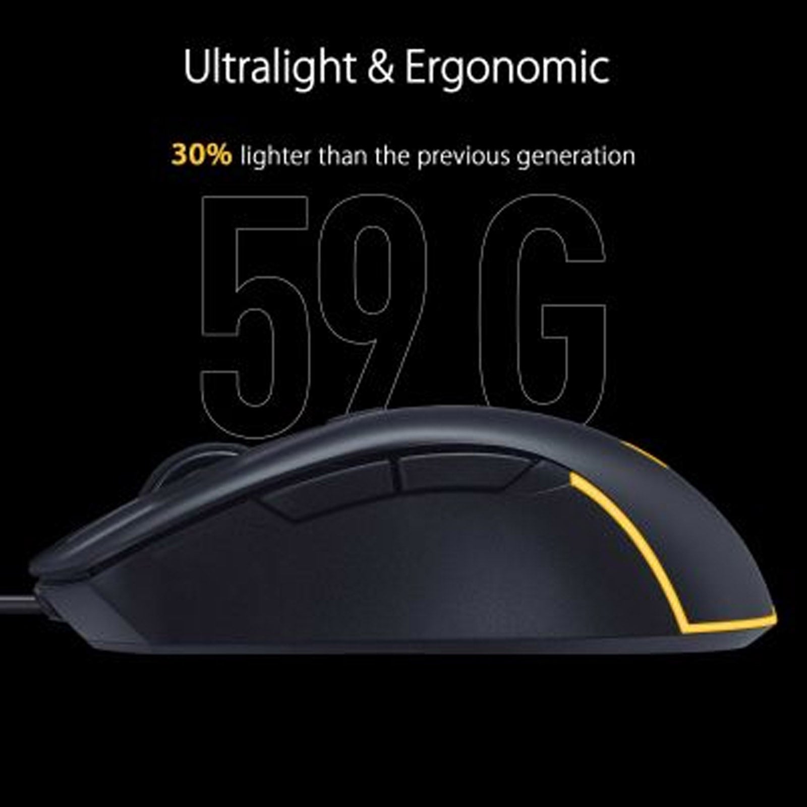 ASUS P309 M3 TUF GEN 11 BLK USB GAMING MOUSE 6 BUTTONS/ 8000 DPI