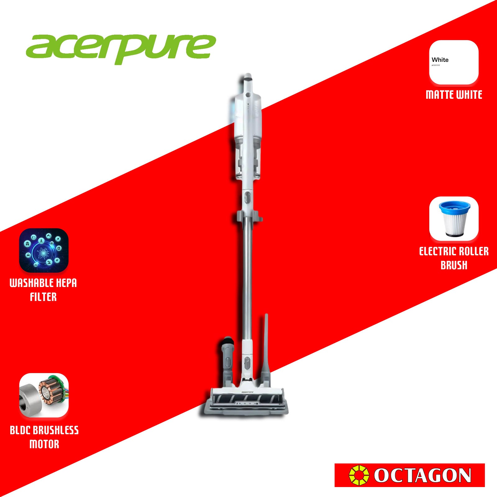 ACERPURE CLEAN V2 (ZL.ATSTG.088) CORDLESS VACUUM CLEAN