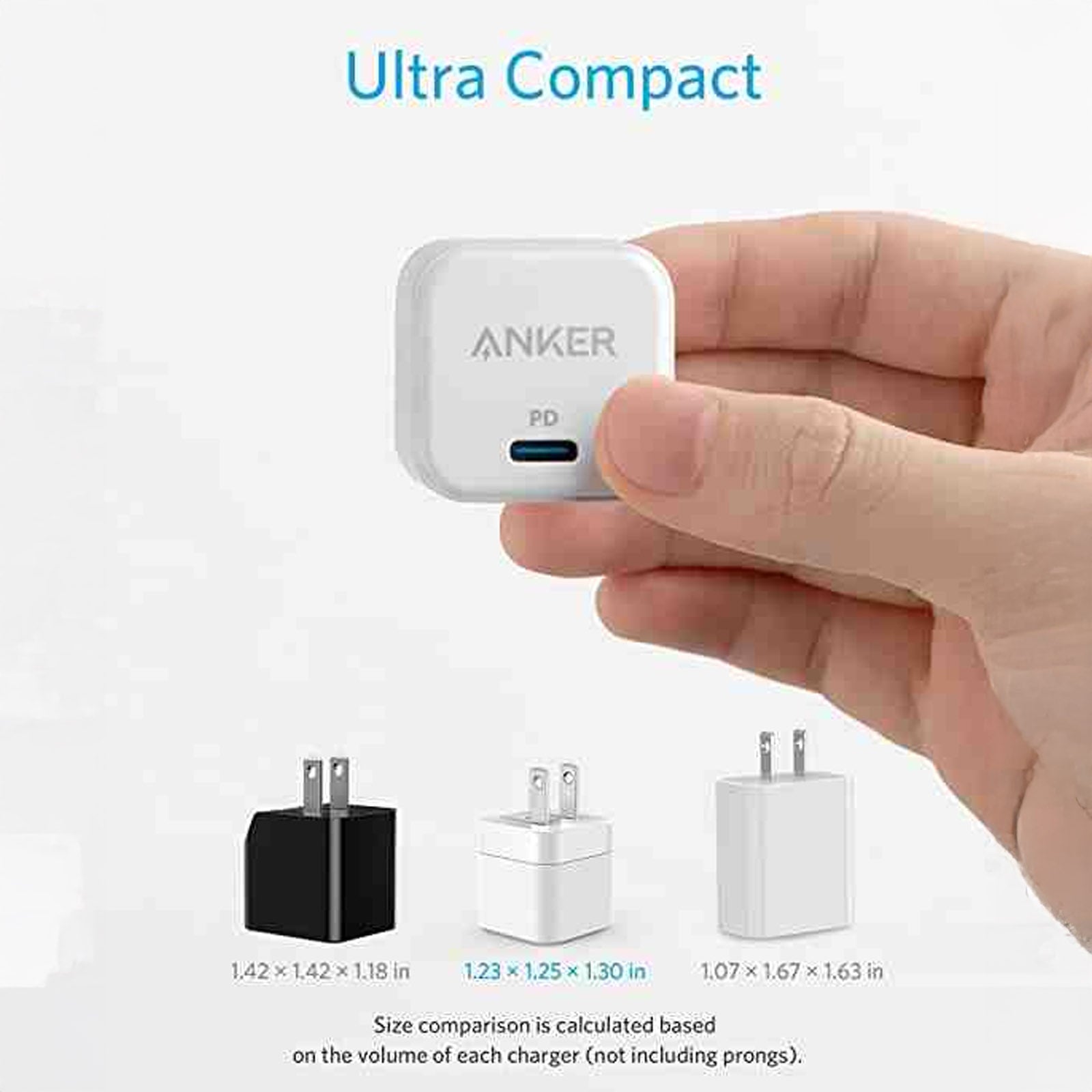 ANKER A2149J21 20W CUBE WHITE