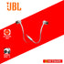 JBL T110 WHITE IN EAR EARPHONES W/ MIC