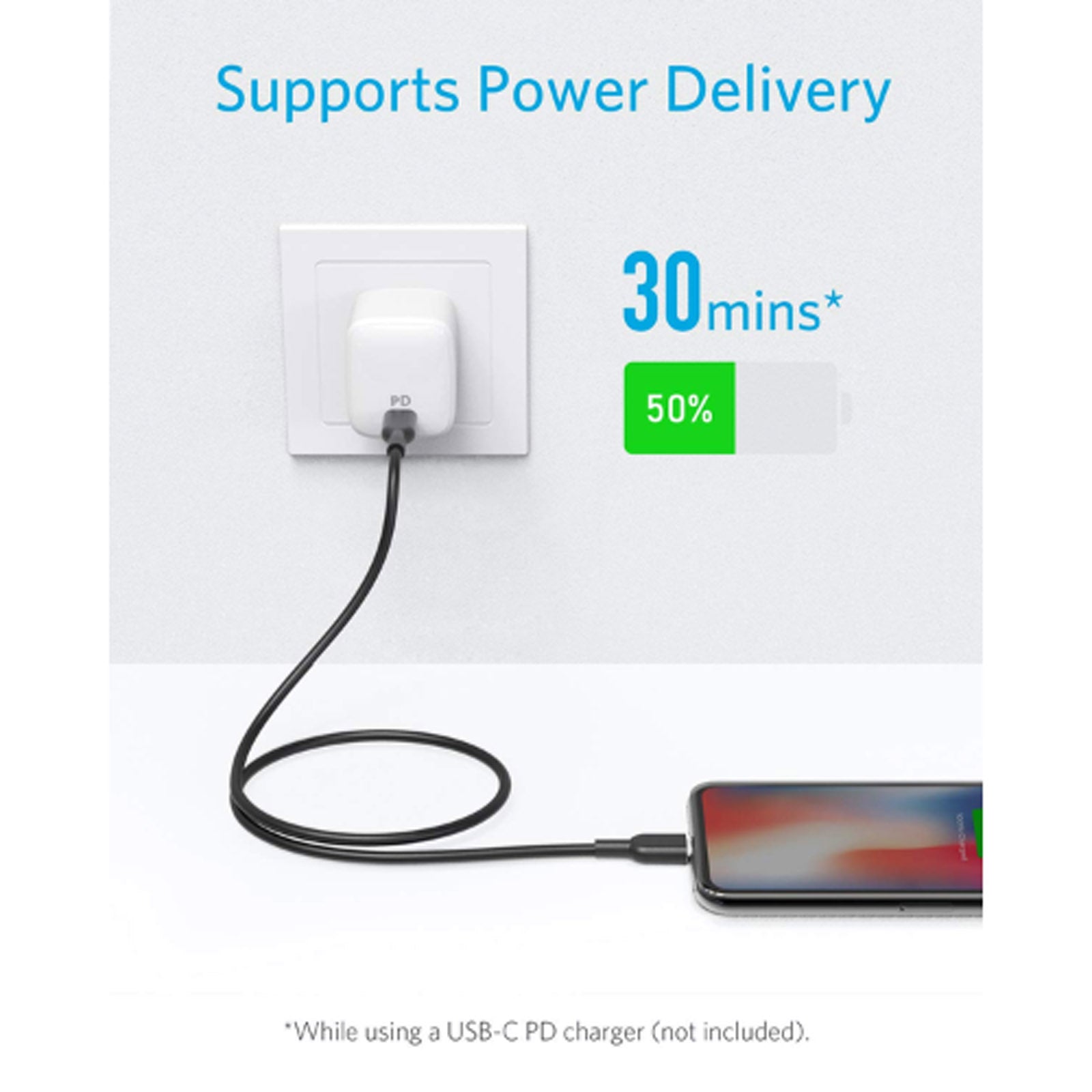 ANKER POWERLINE III BLACK LIGHTNING C