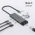 TPLINK UH6120C USB TYPE C 6 PORT HUB