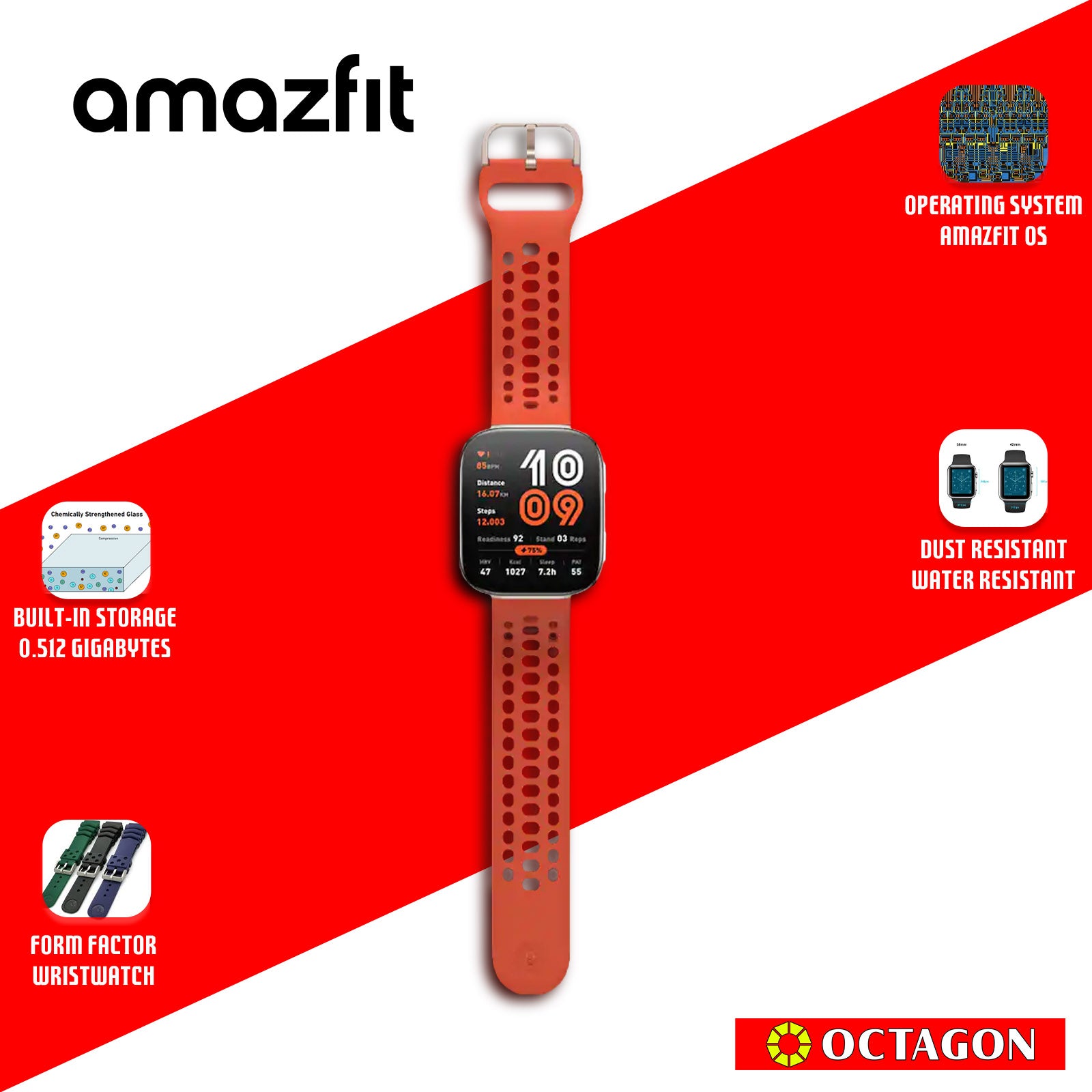 AMAZFIT BIP 6 RED
