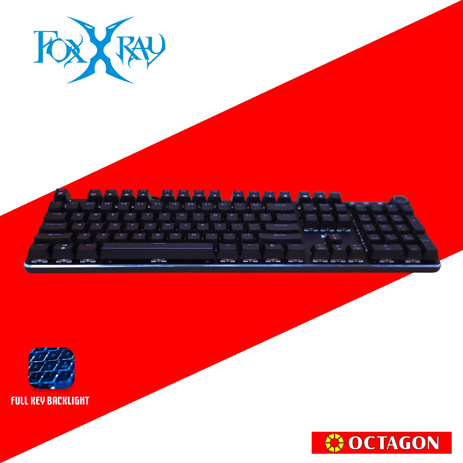 FOXXRAY FXR-HKM-61 SPIN MECHANICAL KEYBOARD