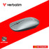 VERBATIM 66751 WIRELESS KEYBOARD & MOUSE COMBO SCISSORS KEYS SILENT (GREY)