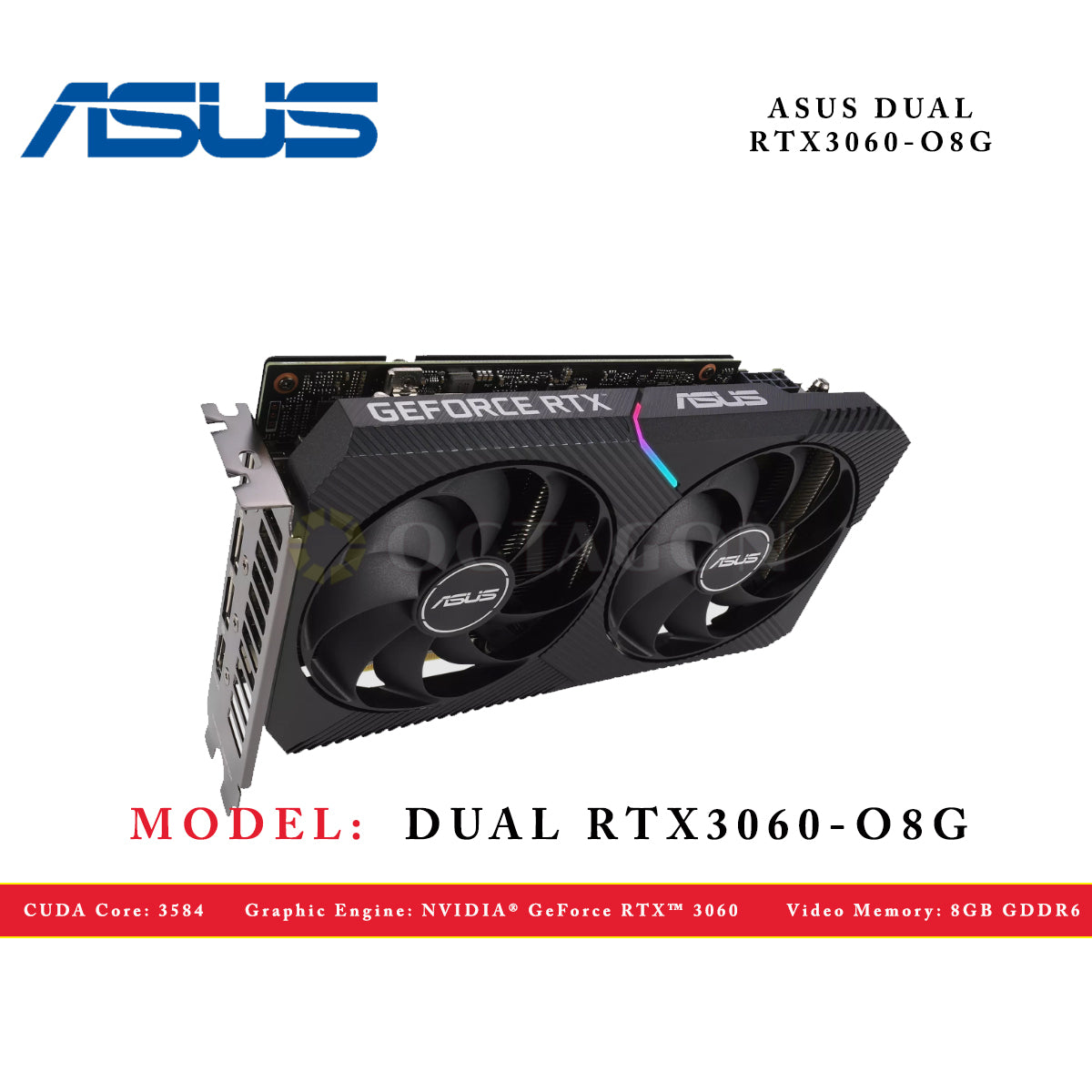 ASUS DUAL RTX3060-O8G