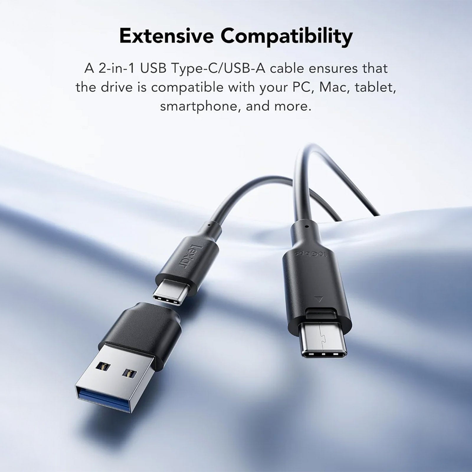 LEXAR 1TB ES3 PORTABLE SSD 1050MBPS