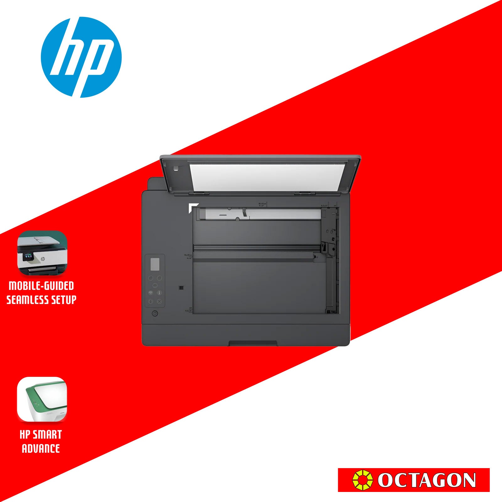 HP 1F3Y2A SMART TANK 580 AIO (GT53/GT52) PRINT/COPY/SCAN WIRELESS