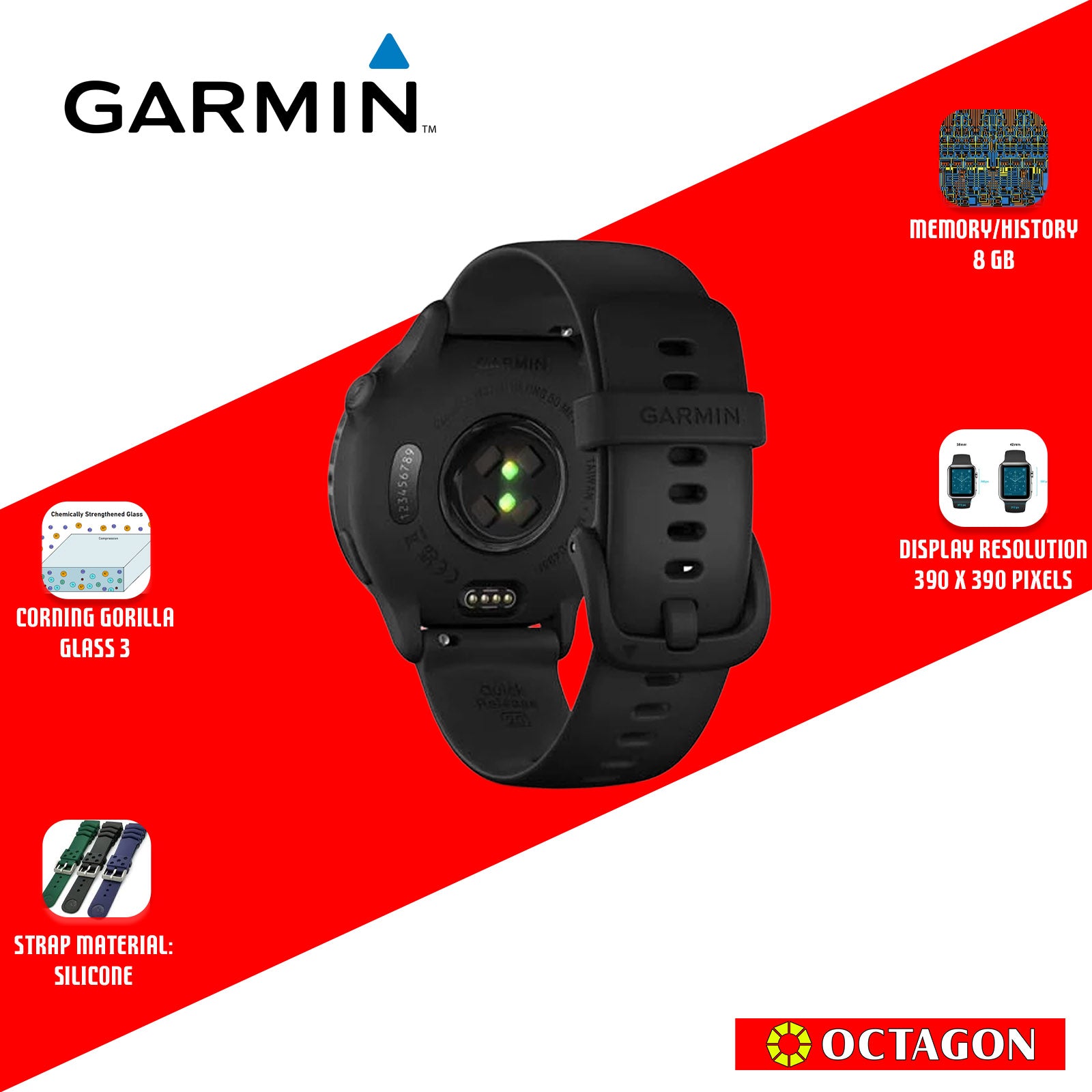 GARMIN VIVOACTIVE 6 BLACK/SLATE SMARTWATCH GPS