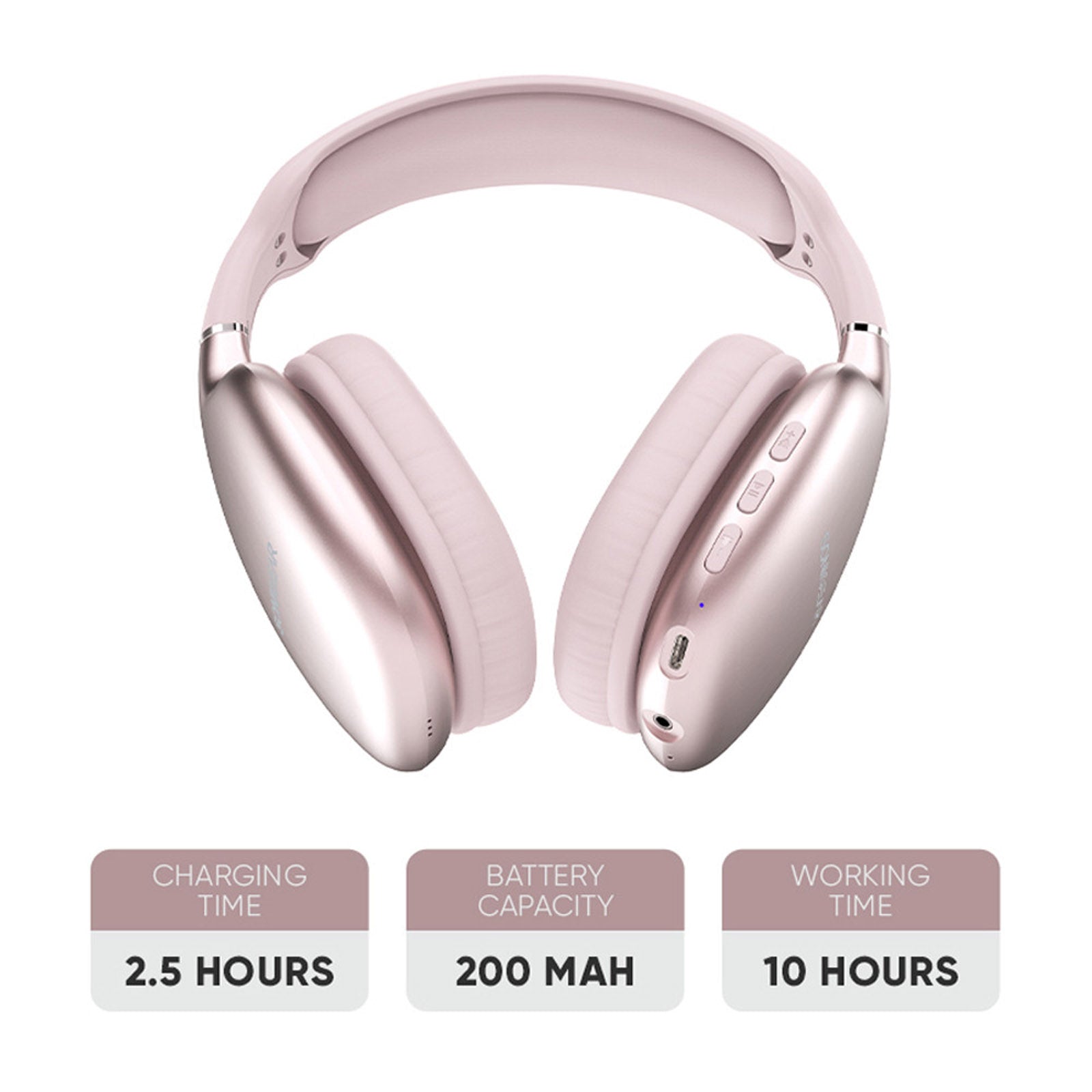 SONIC GEAR AIRPHONE 6 MAUVE PINK BT5.0 HEADSET (TYPE C PORT)