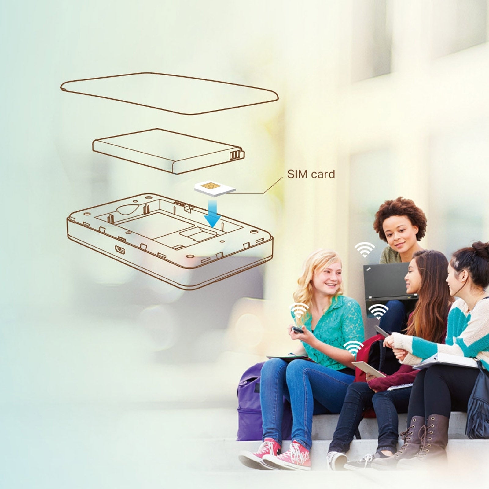 TPLINK M7350 4G LTE MOBILE WIFI