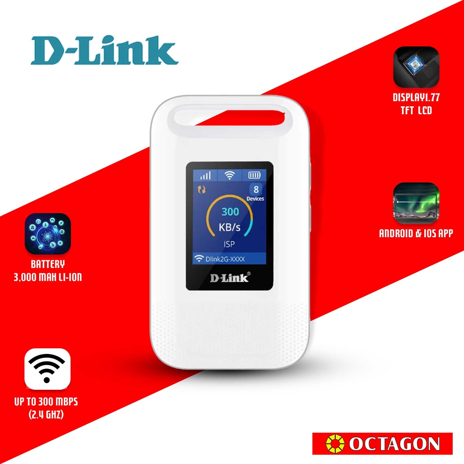 DLINK DWR-932M 4G LTE MOBILE ROUTER