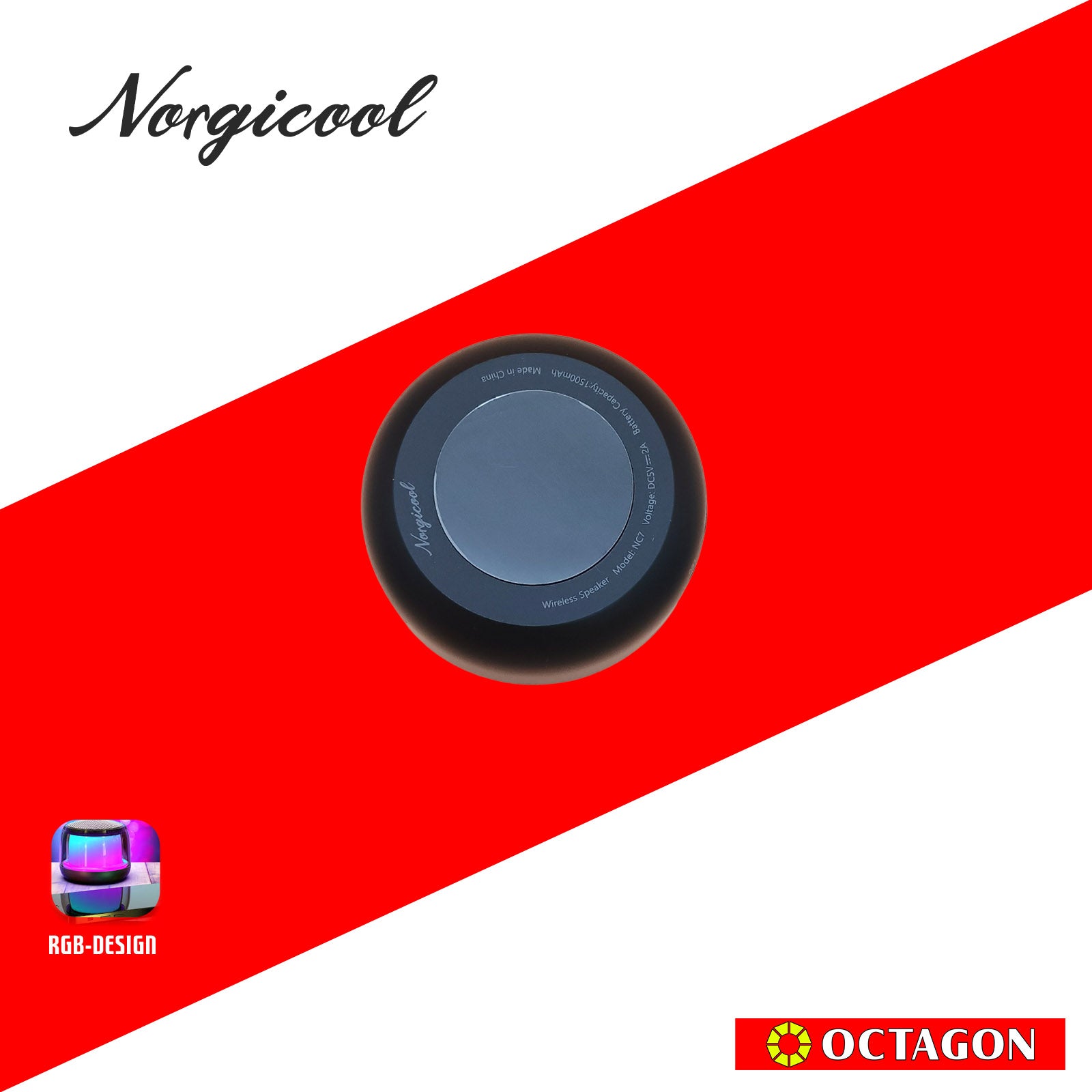 NORGICOOL NC7 PORTABLE BLUETOOTH SPEAKER 8W