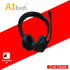 A1TECH AC-HS1000 STEREO HEADSET WITH MIC 4PIN JACK BLACK – Octagon ...