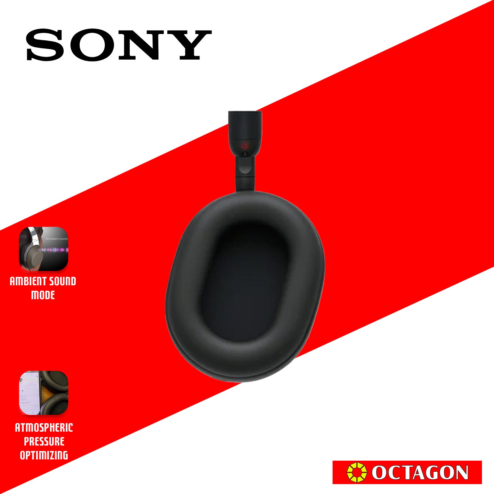 SONY MDR WH-1000XM5/BME BLACK HEADPHONES WIRELESS NOISE CANCELLATION