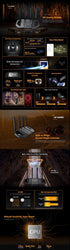 ASUS TUF GAMING BE3600 DUAL BAND WIFI 7 GAMING ROUTER