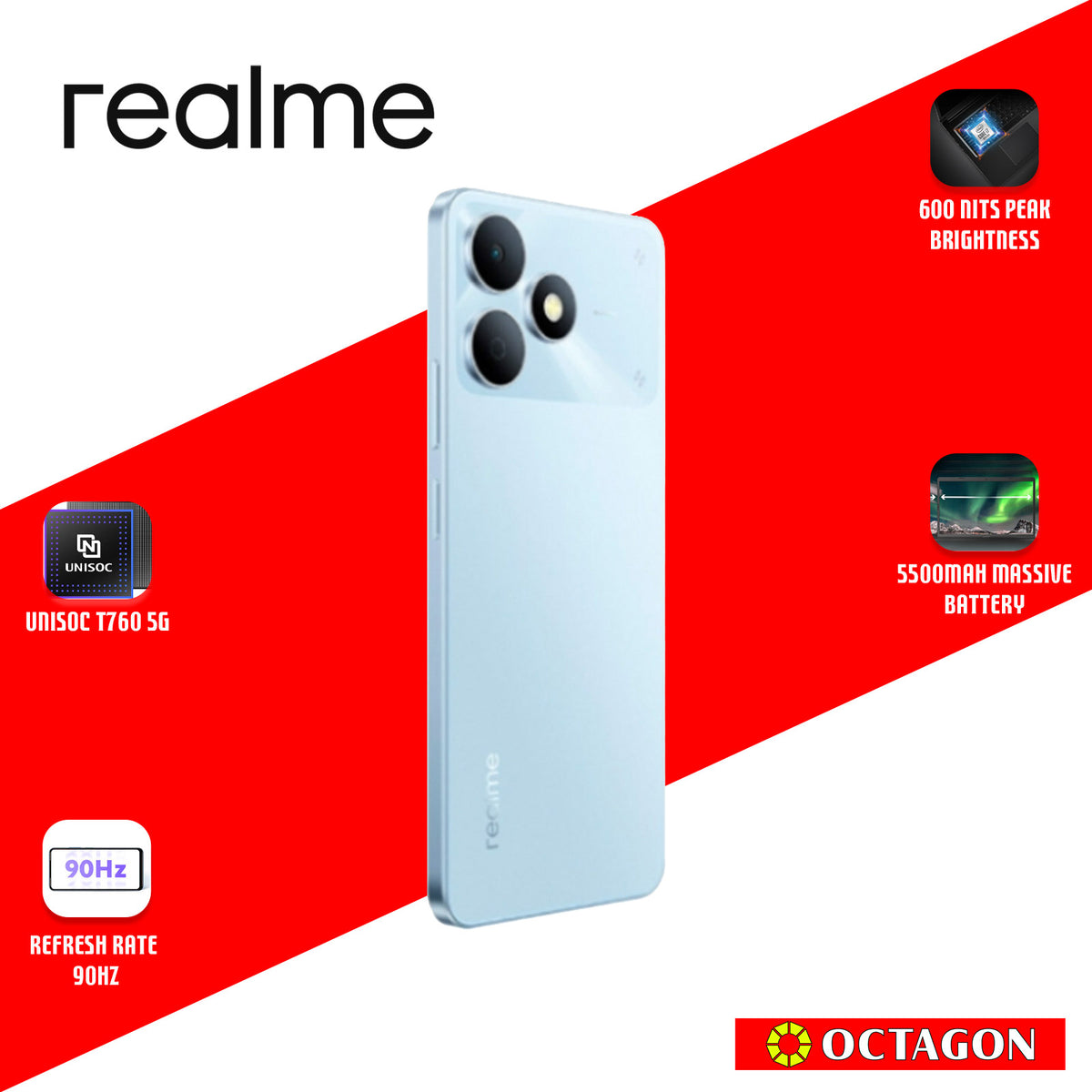 REAL ME NOTE 80 4GB 128GB BLUE