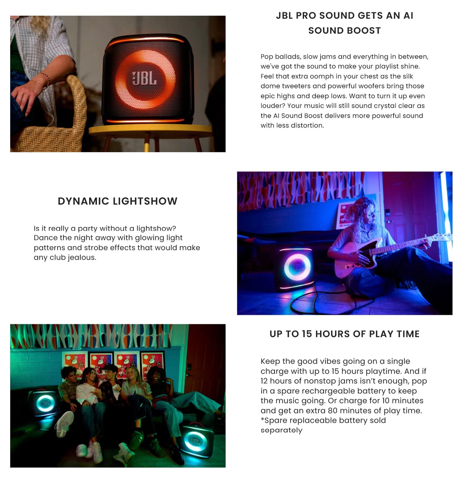 JBL PARTYBOX ENCORE 2 WITH MIC