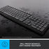 LOGITECH MK235 BLACK WIRELESS KEYBOARD AND MOUSE COMBO