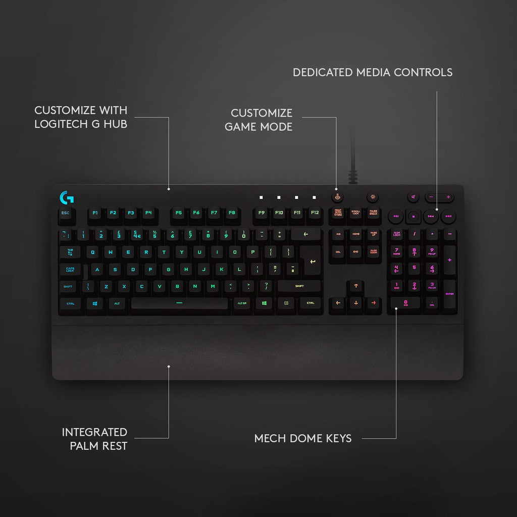 LOGITECH G213 PRODIGY RGB GAMING KB