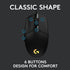 LOGITECH G102 BLACK LIGHTSYNC GAMING MOUSE 6 BUTTONS 8000DPI RAINBOW LED