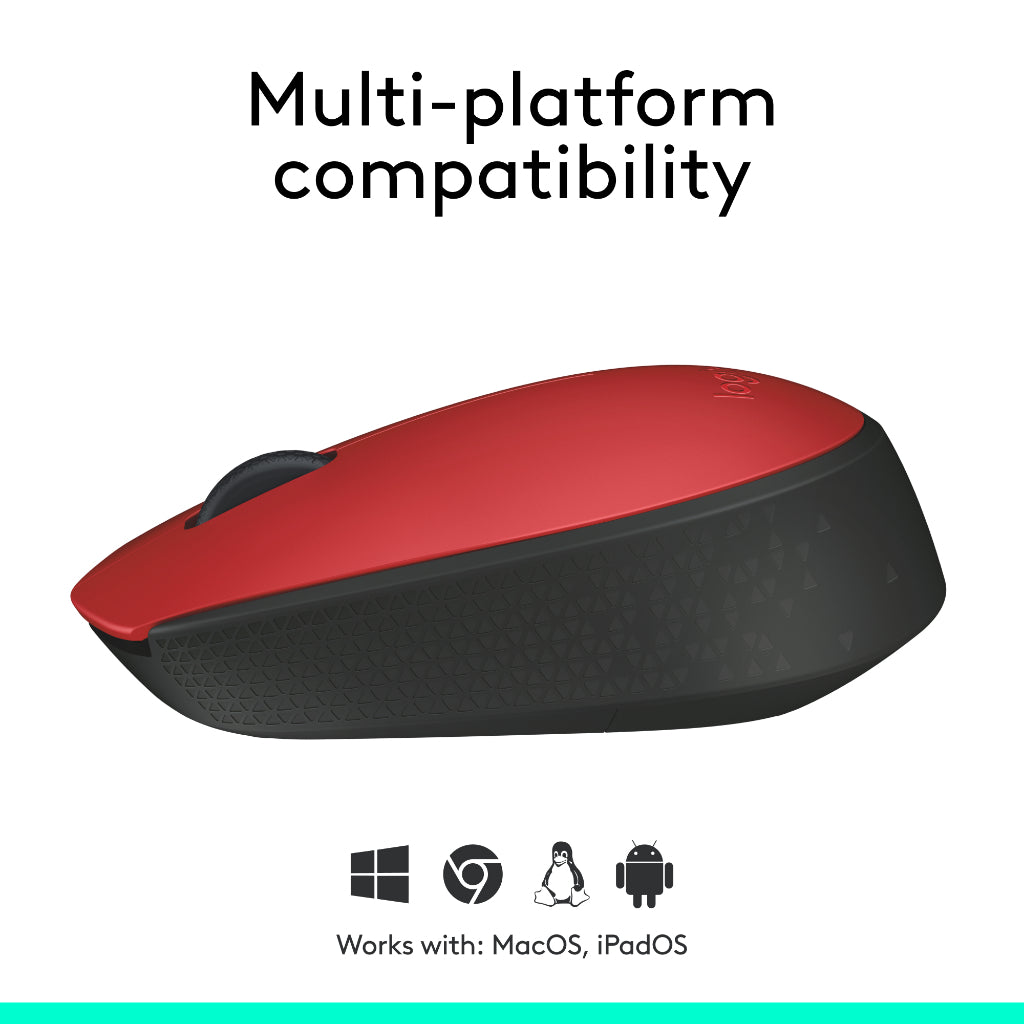 LOGITECH M171 BLUEGREY WIRELESS MOUSE