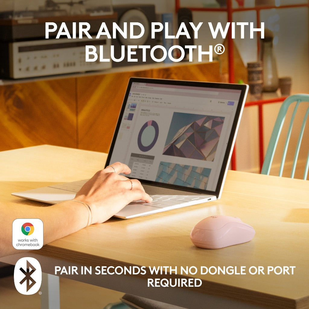 Logitech M240 Silent Bluetooth - Off-White