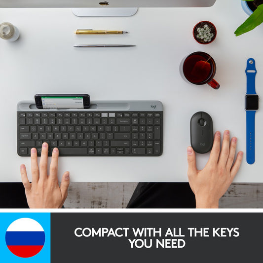 LOGITECH K580 GRAPHITE KEYBOARD MULTI-DEVICE SLIM – Octagon Computer ...