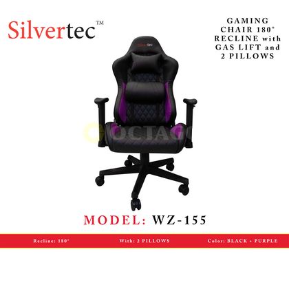 SILVERTEC WZ-155 PURPLE CHAIR RECLINE