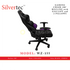SILVERTEC WZ-155 PURPLE CHAIR RECLINE