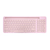 NORGICOOL NK12-PK WL/BT KEYBOARD MULTI-DEVICE PINK