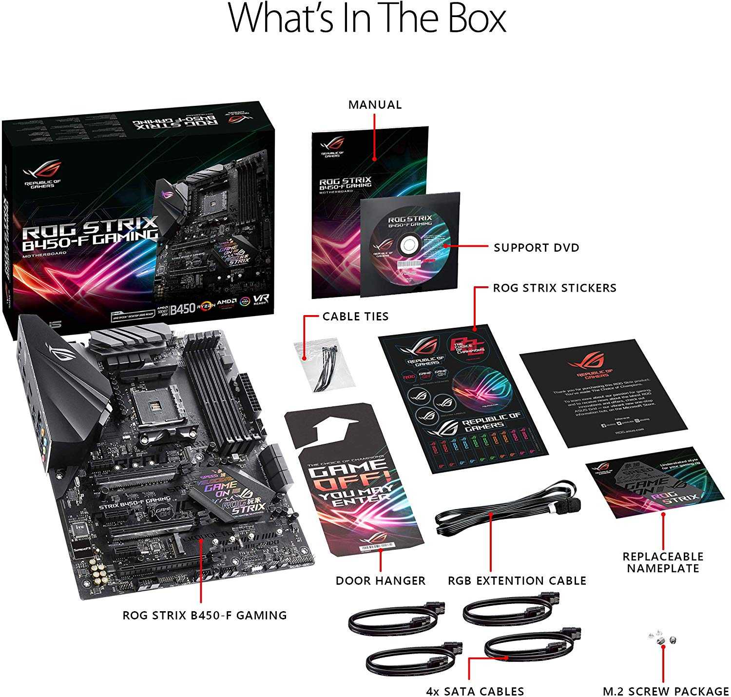 ASUS ROG STRIX B450-F GAMING