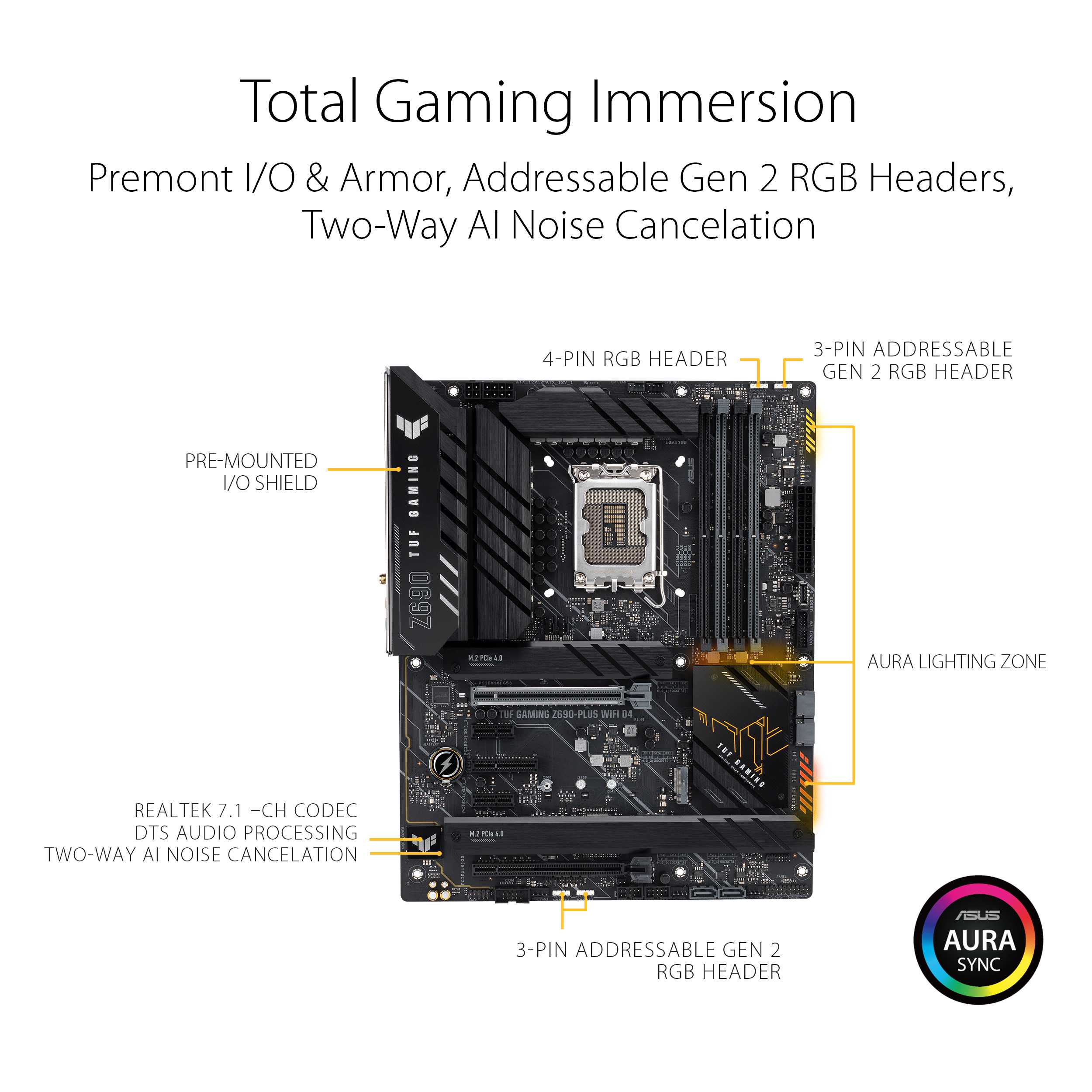 ASUS TUF GAMING Z690-PLUS WIFI D4