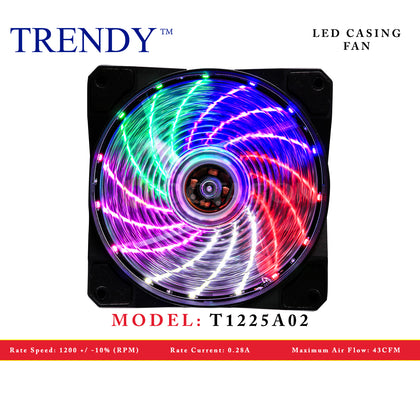 TRENDY T1225A02 LED CASING FAN