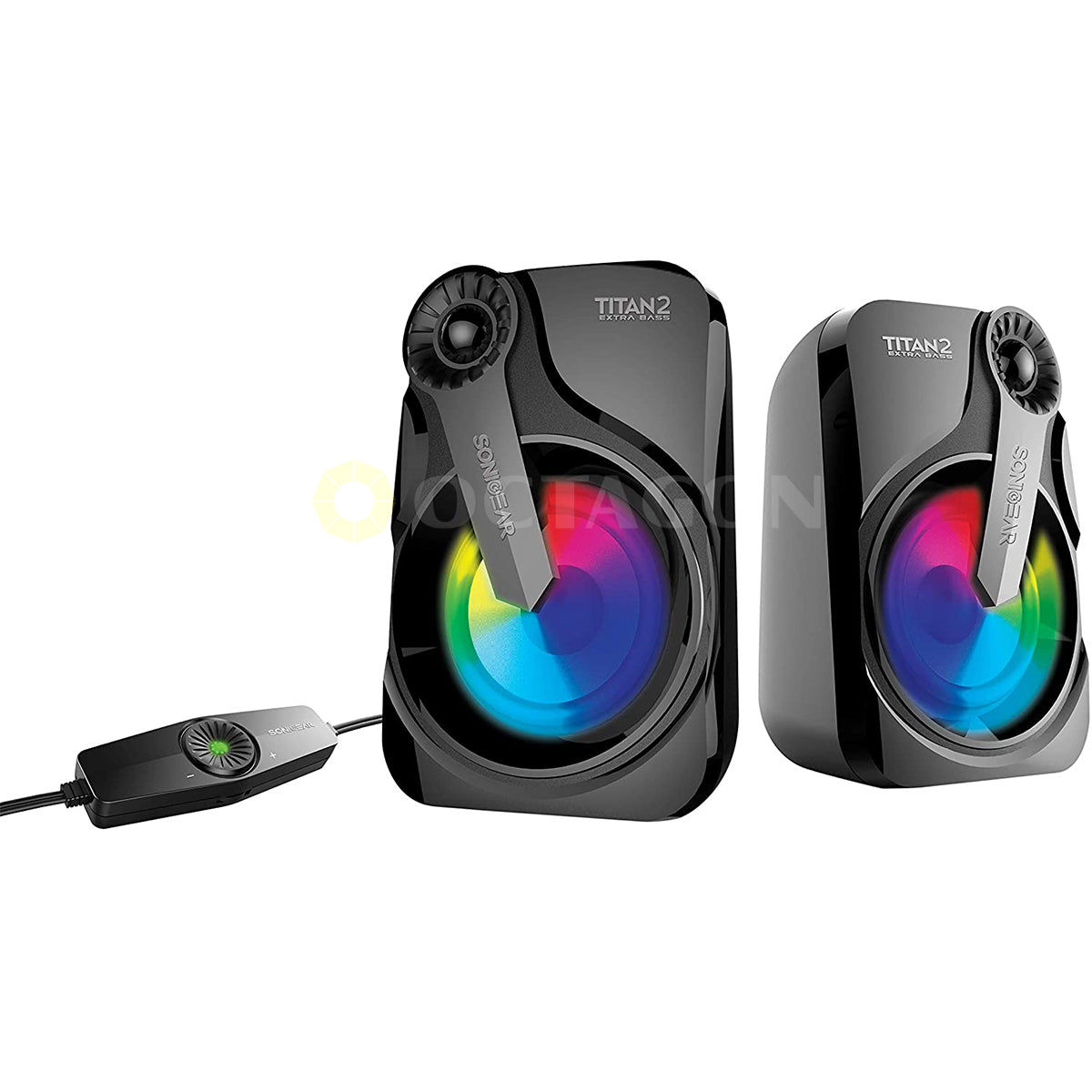 SONIC GEAR TITAN 2 BLACK USB2.0 7 COLOR