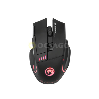 SCORPION M720W BLACK 2.4GHZ WL 8D GAMING