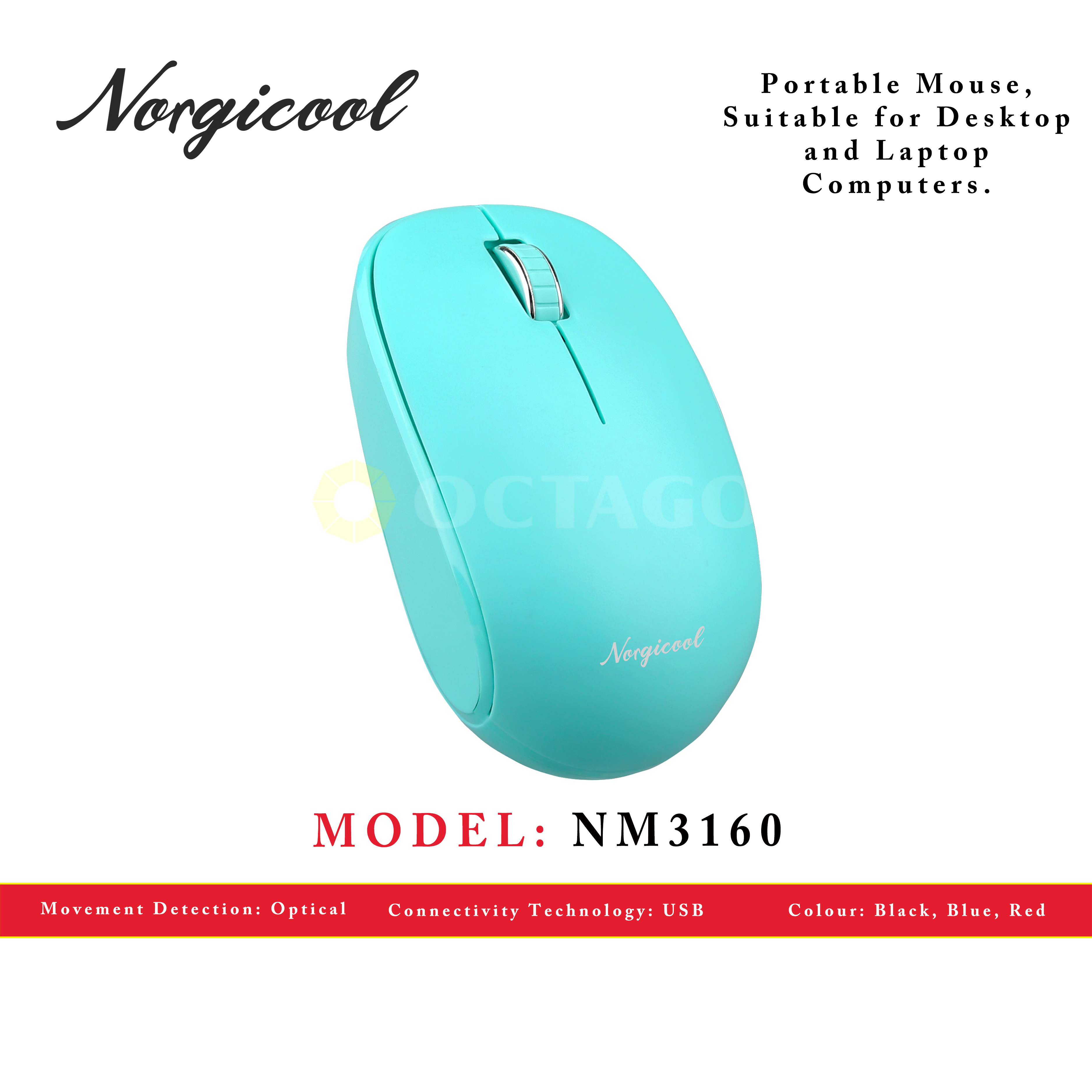 NORGICOOL NM3160 USB MOUSE